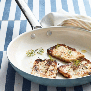 Padova Pro Blue Haze Non-Stick Ceramic Fry Pans – Set of 2